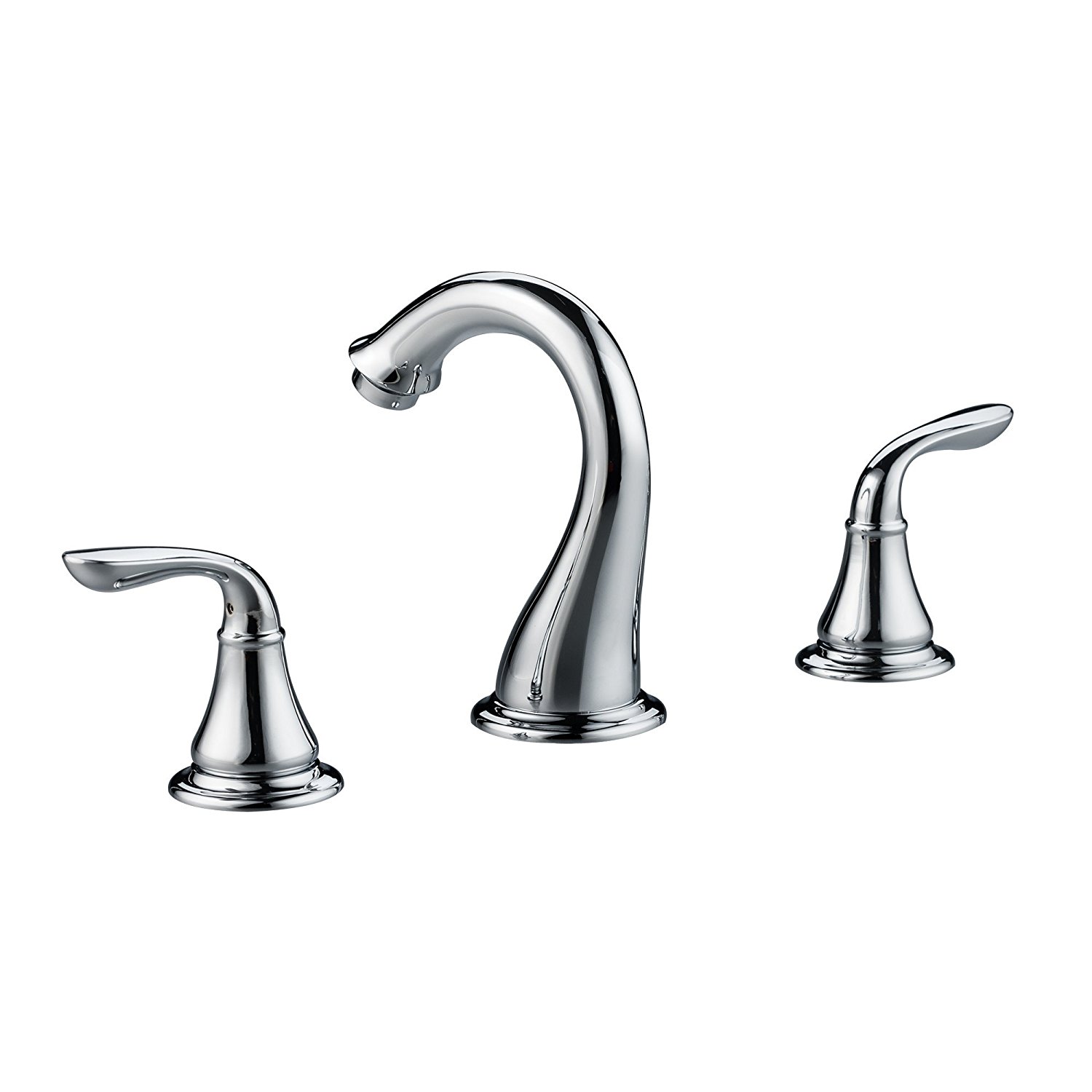 Surrey Dual Handle Bathroom Sink Faucet with Pop-up Drain